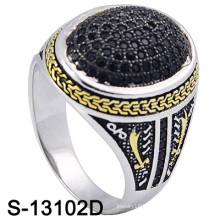 New Model 925 Sterling Silver Jewellery Men Rings (S-13102D)